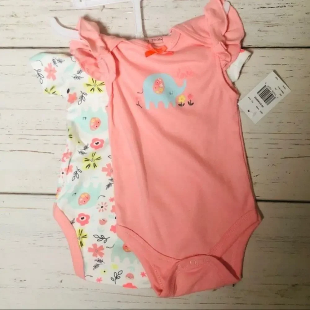 Baby Gear Onesies Matching  Set Size 3-6 M